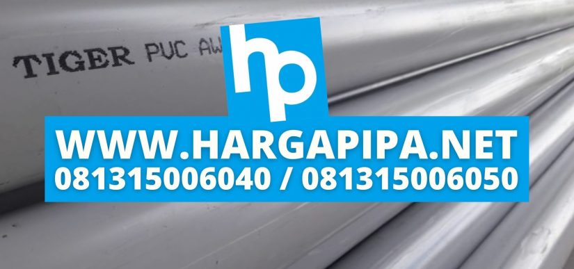 HARGA PIPA PVC TIGER | WWW.HARGAPIPA.NET | 081315006040 / 081315006050