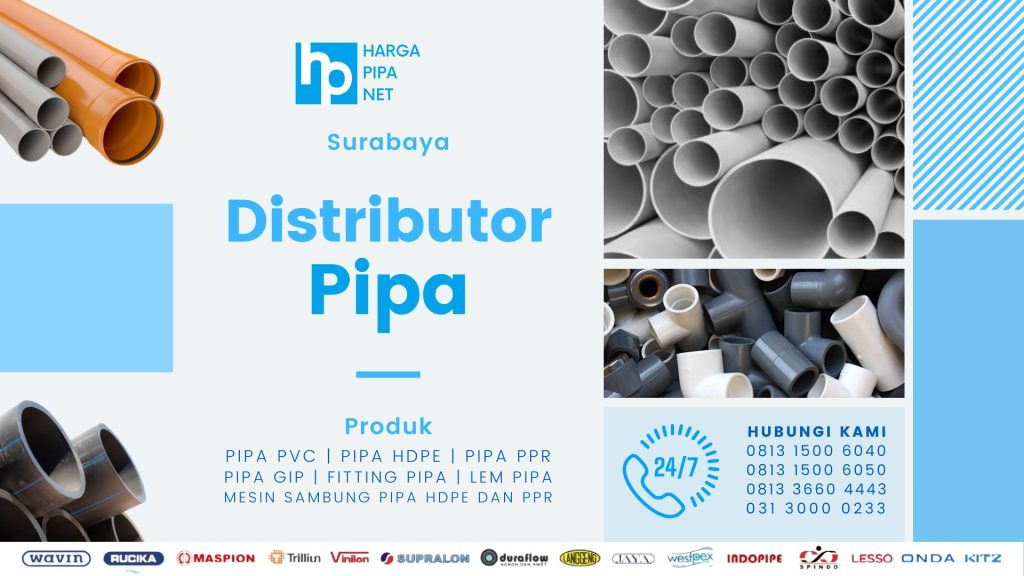 Jual Pipa HDPE PVC Gresik