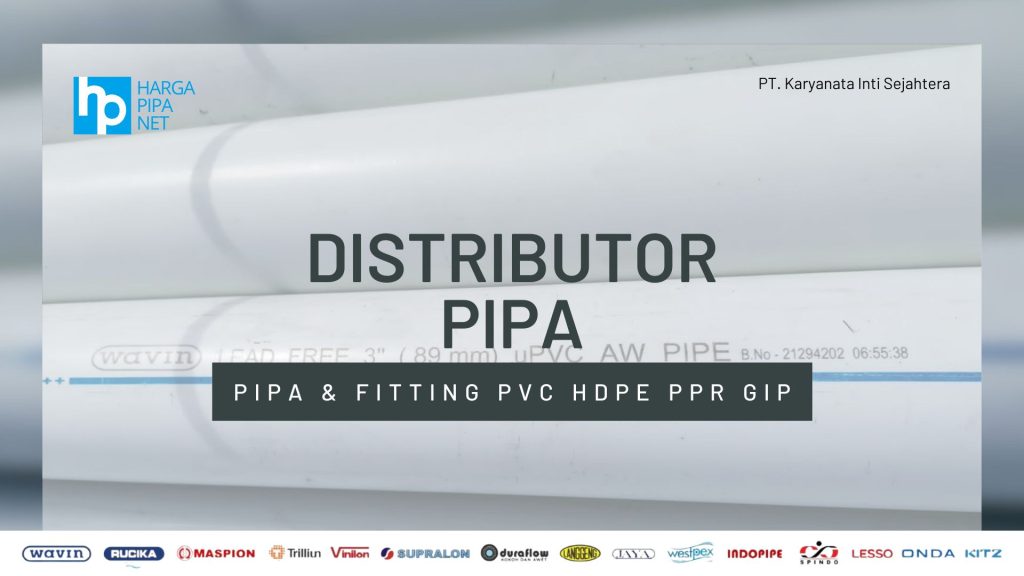 Distributor Pipa Fitting uPVC Wavin