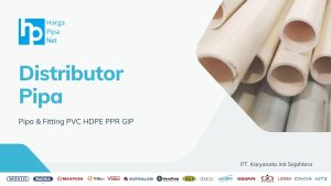 Distributor Pipa dan Fitting Conduit Surabaya